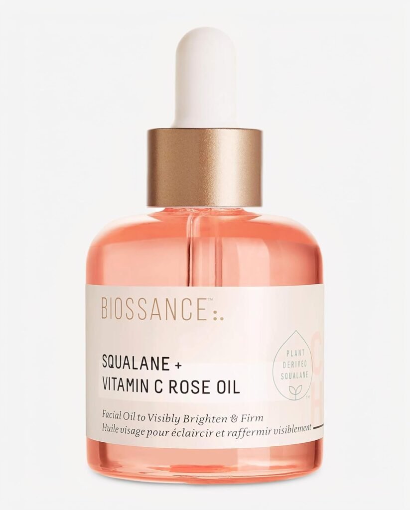 BIOSSANCE Squalane Vitamin C Rose Oil