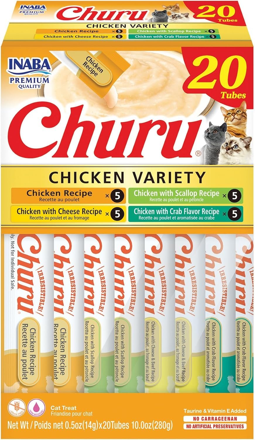 INABA Churu Cat Treats Review (13,306 Ratings)