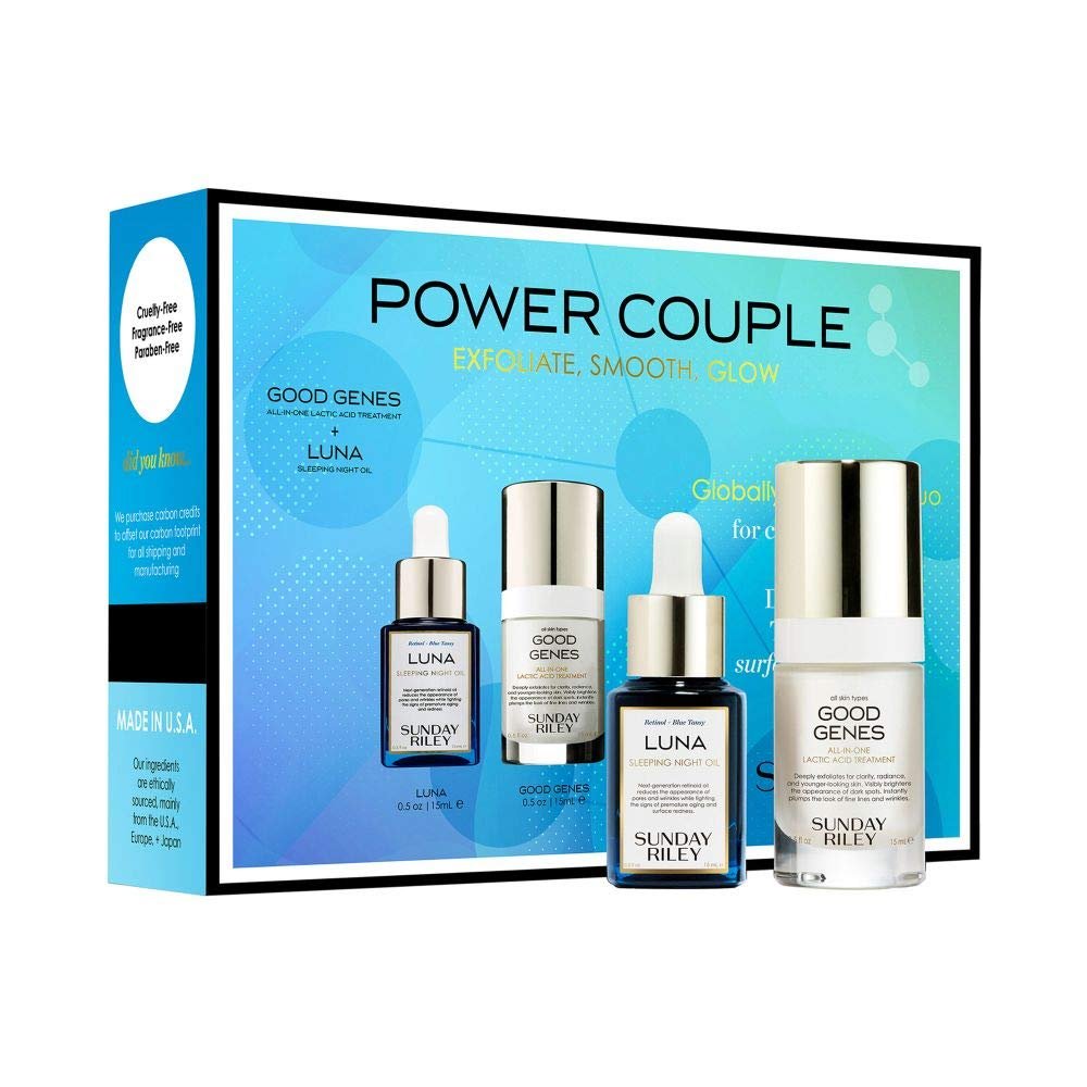 Sunday Riley Power Couple Kit Review: Good Genes Plus Luna Oil
